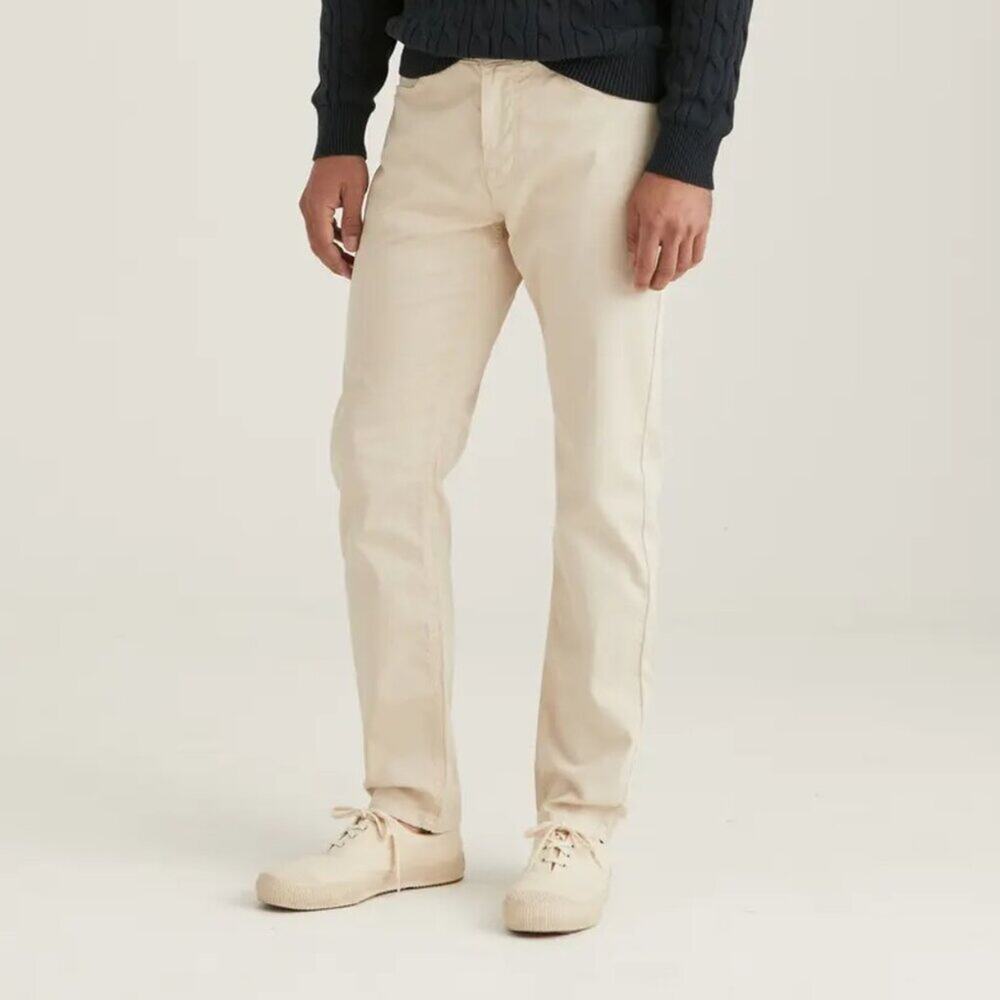 Morris Stockholm James Structure 5-pkt Jeans Off White size 32/32 NWT